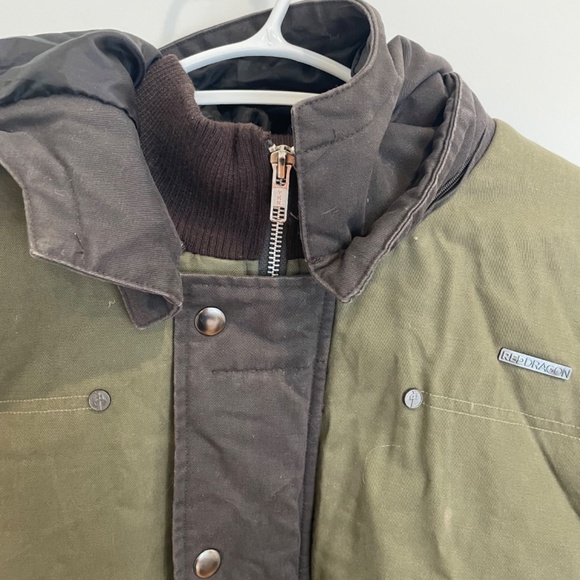 Red dragon women’s bomber jacket size large - Picture 2 of 5